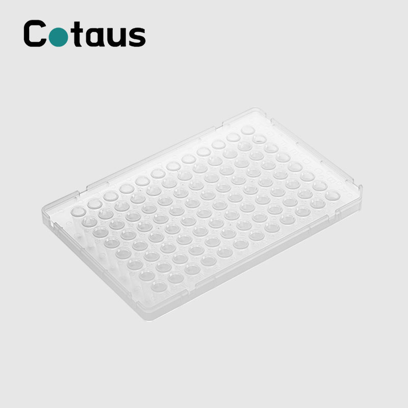 96 Well 0.1ml دو رنگ کامل PCR Plate