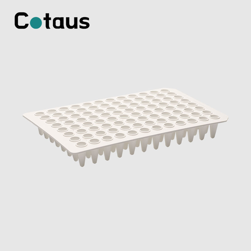 96 Well 0.1ml White No Skirt Plate PCR